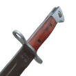 Nóż bagnet AK-47 CCCP - 34,5 cm