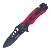 Nóż ratowniczy KANDAR (NRA21) Red-Black