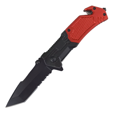 Nóż ratowniczy Tanto Knife z klipsem