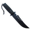 Nóż taktyczno-survivalowy COLUMBIA Black