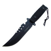 Nóż taktyczno-survivalowy COLUMBIA Black