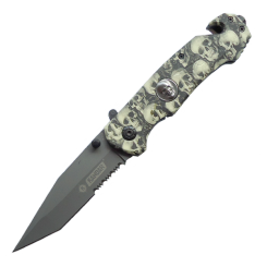 Nóż ratowniczy KANDAR Skull Tanto Knife