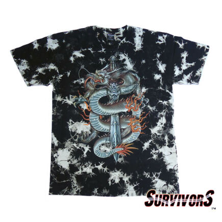 Koszulka SURVIVORS Glow In The Dark (RV29) - przód