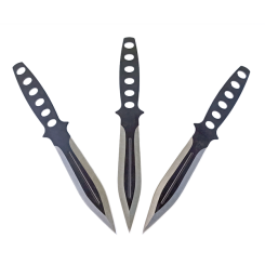 Noże rzutki w czarnym etui 3 szt./kpl (NRZ6)