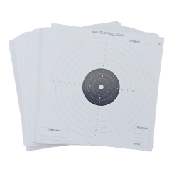 Tarcze strzelnicze tektura 14x14cm 100 szt.
