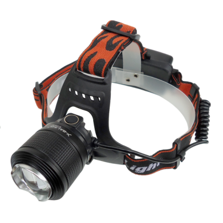 Latarka czołowa Dual Light 1x LED T6, 1x LED XPE
