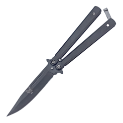 Nóż motylkowy Balisong Black 5