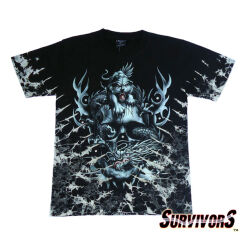 Koszulka Survivors SKULL DRAGON AND TIGER