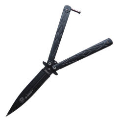 Nóż motylkowy Balisong Black (NM6)